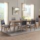 Intercon Oslo Gray/Weathered Chestnut Dining Side Chair-1