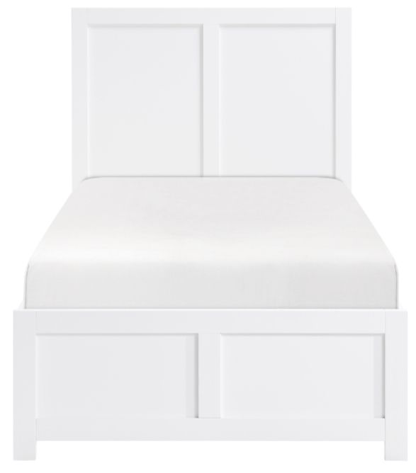 Homelegance® Galen White Twin Platform Bed-2