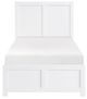 Homelegance® Galen White Twin Platform Bed-2