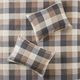 Olliix by Madison Park Ridge 6 Piece Neutral Full/Queen Reversible Herringbone Coverlet Set-5