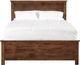 Archbold Furniture Customizable Portland Full Plank Storage Bed -1
