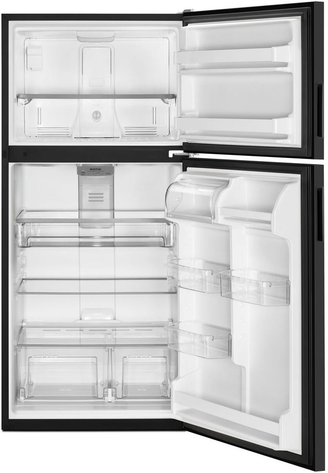 Maytag® 33" 20.5 Cu. Ft. Black Top Freezer Refrigerator-1