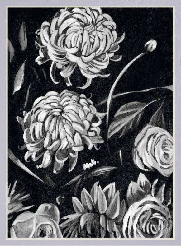 Classy Art Enchanted Bloom II by Annie Warren Wall Art-1