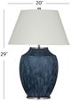 Bassett Mirror Ashe Blue Table Lamp-3