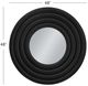 Bassett Mirror Centauri Matte Black Wall Mirror-4