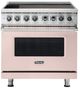 Viking® 5 Series 36'' Blush Pro Style Induction Range-0