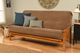 Kodiak Furniture Monterey Marmont Mocha/Butternut Full Futon with Mattress-1