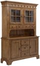 Liberty Furniture Treasures Rustic Oak Hutch and Buffet-0