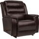 La-Z-Boy® Redwood Chocolate Leather Manual Rocking Recliner-0
