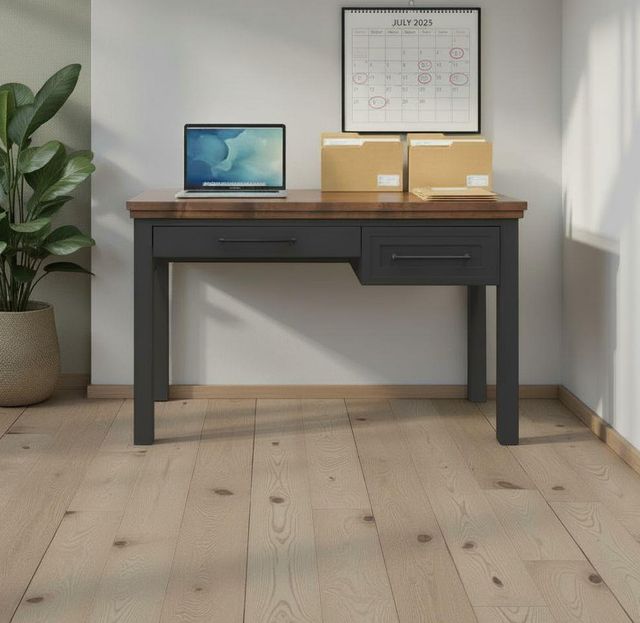 Legends Home Nora Seal Skin/Whiskey 49" Writing Desk-1