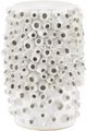 Currey & Company Barnacle Antique White Accent Table-0