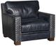 King Hickory Customizable Montana Leather Chair-0