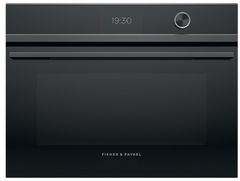 Fisher & Paykel Series 9 24" Black Glass Combination Steam Oven