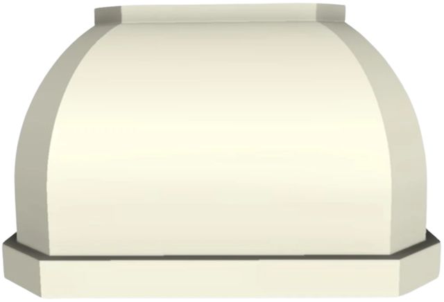 Vent-A-Hood® Designer Series 48" Biscuit Wall Mounted Range Hood-0