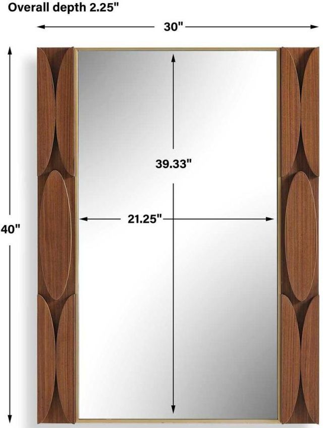 Uttermost® Macario Brown Mirror-3