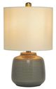 A & B Home Gray Ceramic Table Lamp-1