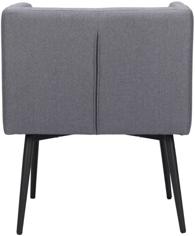 Zuo® Modern Horbat Gray Dining Arm Chair-3