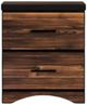Perdue Woodworks 24,000 Essential Brown Drawer Nightstand-1