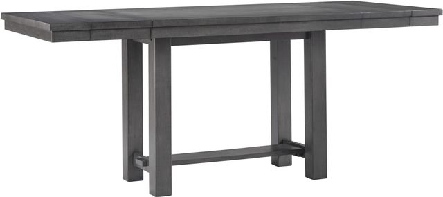 Signature Design by Ashley® Myshanna 5-Piece Gray Counter Height Dining Set-1