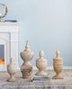 A & B Home Chester White Swirl Vase-5