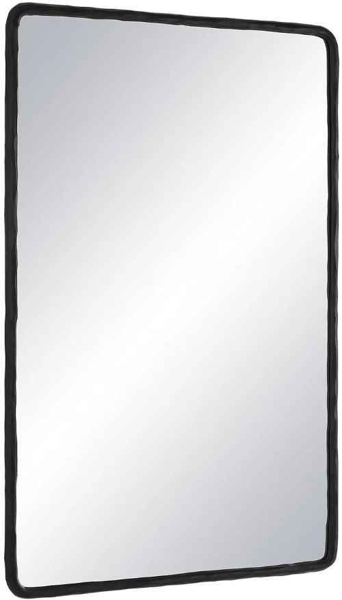 Renwil® Jorah Matte Black Accent Mirror-2