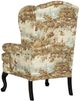 Best® Home Furnishings Customizable Sylvia Dark Walnut Wing Back Chair-3