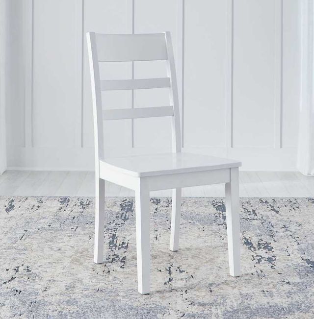 Liberty Furniture Landale White Ladderback Dining Side Chair-1