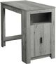 Monarch Specialties Inc. Grey 48" Counter Height Dining Table with Storage-0