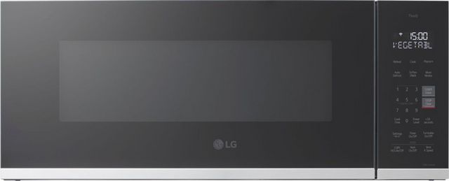 LG 1.3 Cu. Ft. PrintProof® Stainless Steel Over The Range Microwave