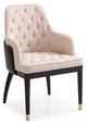 VIG Furniture Modrest Nara Beige/Black Dining Chair-0