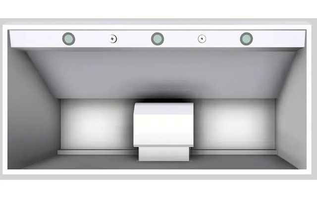 Vent-A-Hood® 48" White Wall Hood-2
