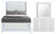 Global Furniture USA Alina 3-Piece White King Panel Bedroom Set with LED-0