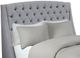 Olliix by Madison Park Grey Queen Harper Upholstery Headboard-3