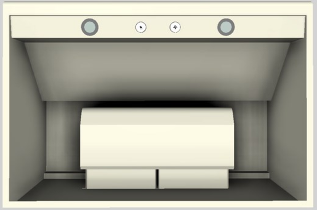 Vent-A-Hood® 36" Biscuit Wall Mounted Range Hood-3