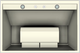 Vent-A-Hood® 36" Biscuit Wall Mounted Range Hood-3
