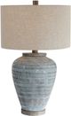 Uttermost® Pelia Light Aqua Table Lamp-3