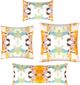 Laura Park Designs Orange Crush Multi-Colored 22" x 22" Pillow-1
