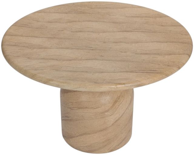 Classic Home Portola Beige Concrete Outdoor Dining Table-2