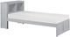 Homelegance® Orion Gray Twin Bookcase Bed-0