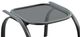 Homecrest™ Outdoor Living Customizable Florida Mesh Aluminum Outdoor Stackable Ottoman -1