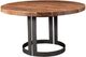 Moe's Home Collection Bent Smoked Round Dining Table-0