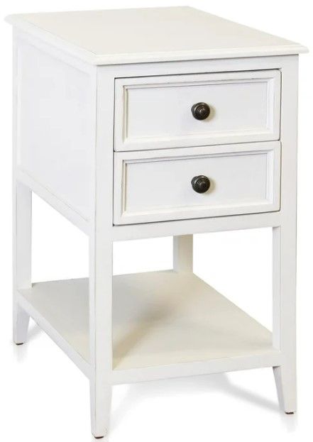 StyleCraft Eggshell Side Table-0
