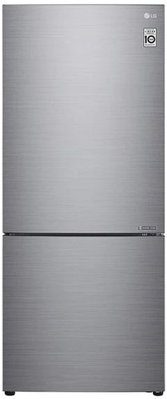 LG 14.7 Cu. Ft. Platinum Silver Bottom Freezer Refrigerator