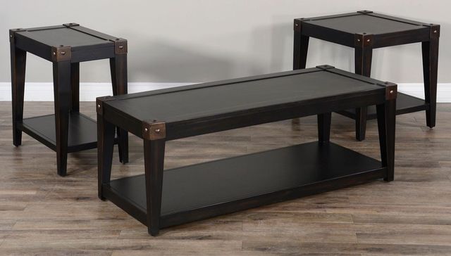 Sunny Designs™ Seal Beach Black Walnut Cocktail Table-1