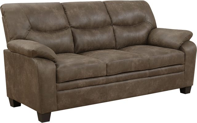 Coaster® Meagan 2-Piece Brown Living Room Set-1