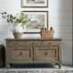 Liberty Furniture Americana Farmhouse Dusty Taupe Credenza-1