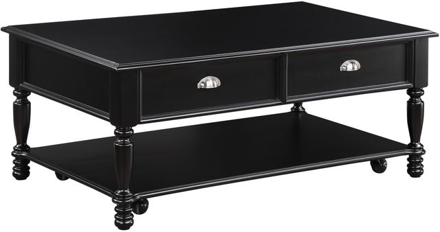 Mazin Furniture Sanders Black Lift Top Cocktail Table-2