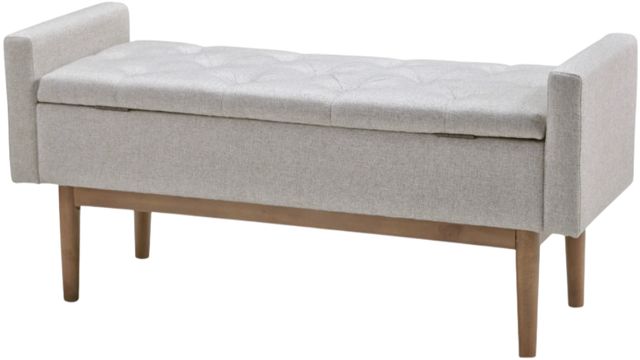 Signature Design by Ashley® Briarson Beige/Light Brown Storage Bench-3