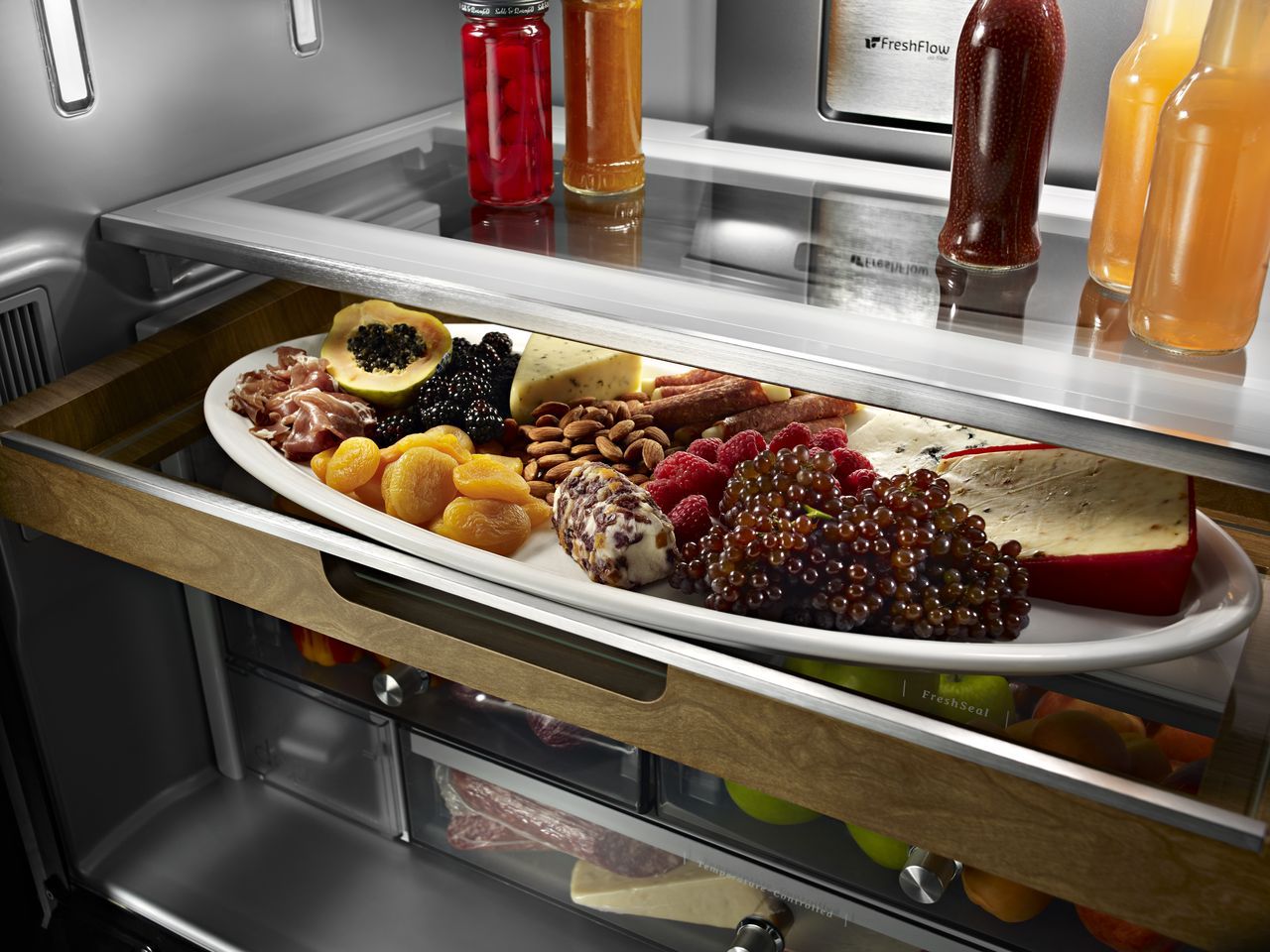 Kitchenaid 23.8 counter depth refrigerator discount