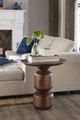 Modus Furniture Sunrise Virton Smoked Brown Round End Table-1